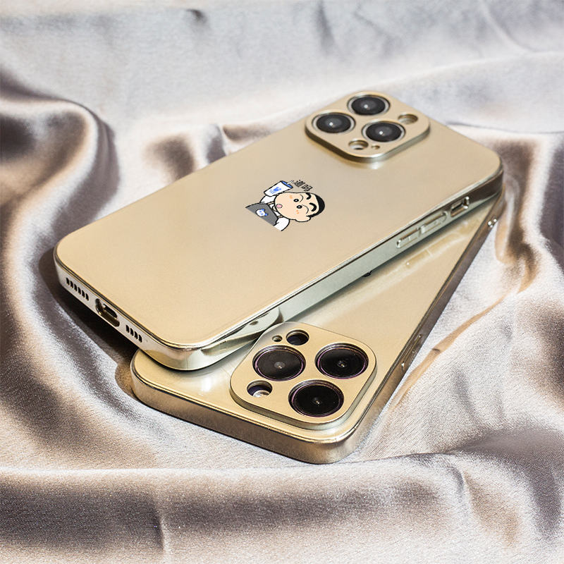 下午茶姬吗适用苹果16保护套14plus电镀银iPhone15手机壳xs11全包xr情侣6s高级7g8新款12mini女se2软13promax