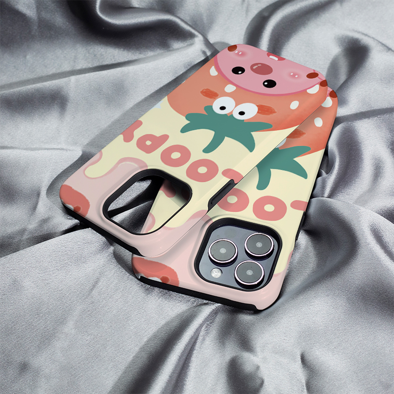 小草莓露比iphone16Promax手机壳13适用苹果15plus保护套菲林硬壳12mini二合一XS/XR高级11防摔7/8/SE2全包14