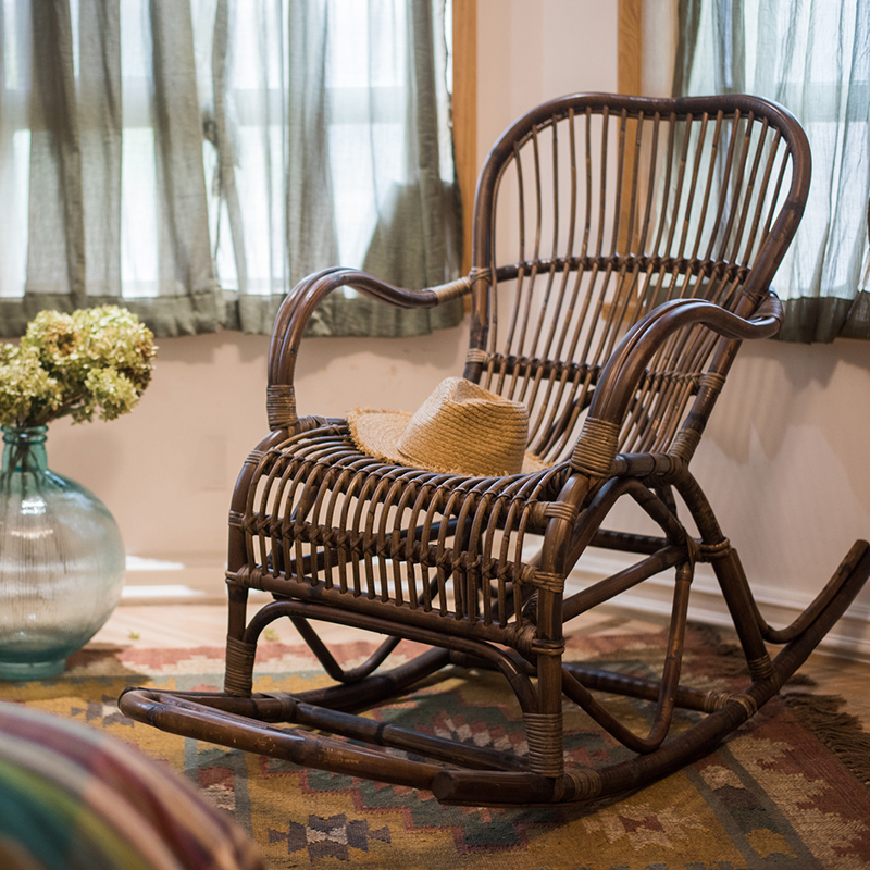 岩璞阳台椅户外休闲椅摇椅