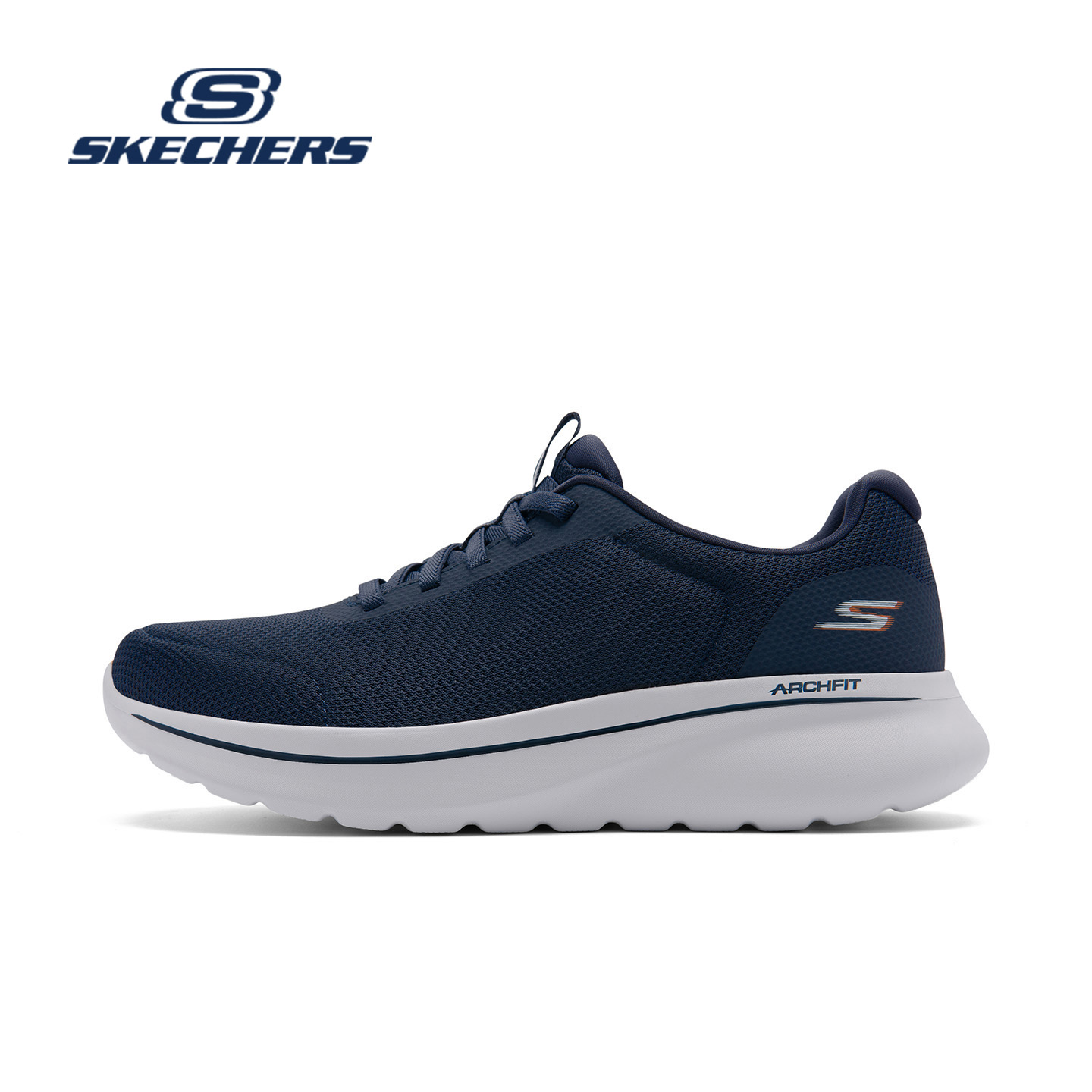 斯凯奇官方正品男鞋2025新款秋冬舒适轻便休闲鞋减震软底运动鞋