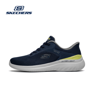 2026新款 舒适休闲运动鞋 夏季 软底减震跑步鞋 闪穿鞋 斯凯奇官方男鞋