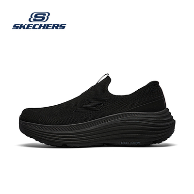 斯凯奇女鞋软底舒适一脚蹬健步鞋