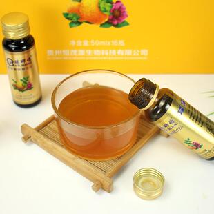 刺梨原浆鲜果压榨贵州特产刺*梨花梨蜜液饮QFO品50m原l16支盒礼装