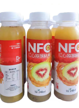 润心生活NFC红心猕猴桃果汁248ml*6饮料饮品fudi代购