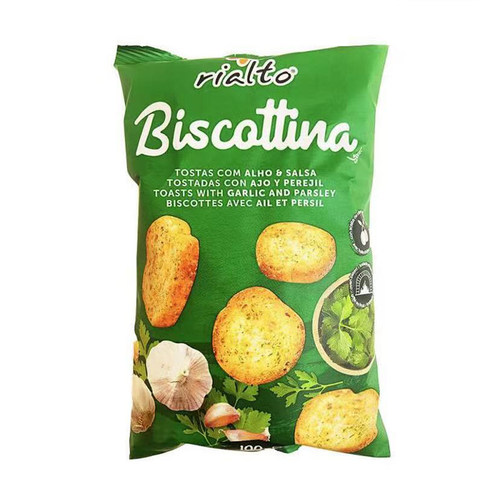 葡萄牙进口丽爱哆焙面包干100g面包丁芝士橄榄油饱腹代餐零食