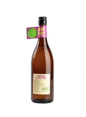 寻梅探香本味梅酒720ml微醺低度酒甜酒果酒梅子酒fudi代购