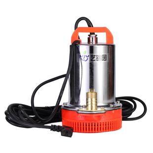 60伏低压小型家用1寸电瓶水泵农用浇菜抽水泵 直流潜水泵12V48v