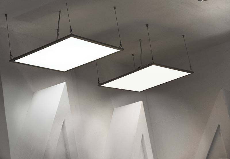 led集成吊顶办公室平板灯面板灯600*600照明格栅灯嵌入式