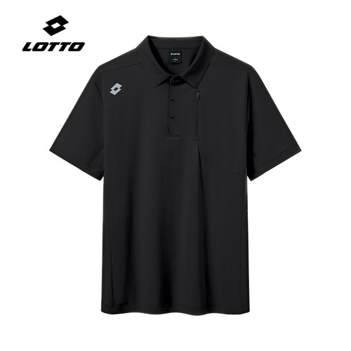 LOTTO乐途凉感POLO衫速干短袖T恤
