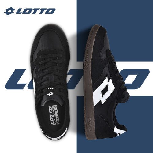 Lotto/乐途男复古德训鞋休闲板鞋