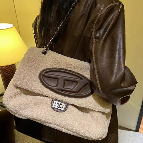 Зимняя демисезонная сумка через плечо, универсальная вместительная и большая сумка на одно плечо, коллекция 2023