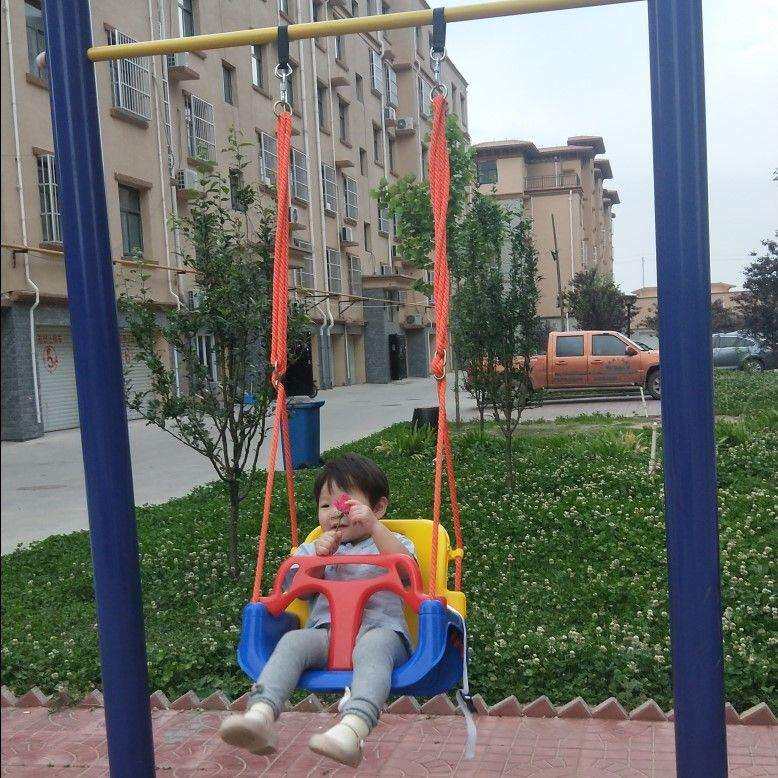 秋千配件大全儿童秋千吊椅室内坐板户外家用三合一小孩玩具公园