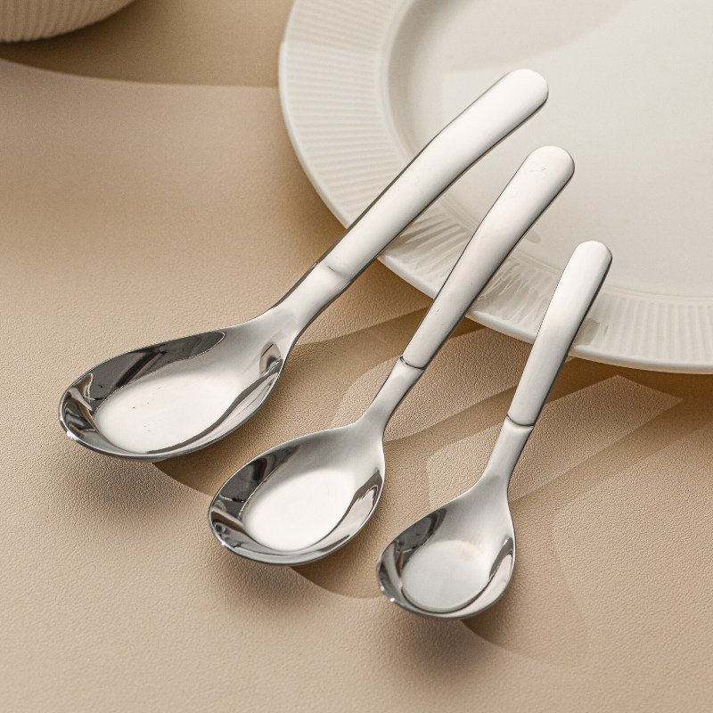 316不锈钢长柄汤匙加深平底勺