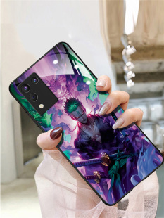 索隆适用oppok9s手机壳a1海贼王5g男k9x新款 k9pro卡通a83钢化玻璃r9sk防摔plus高级感a57保护4g套a59外壳动漫