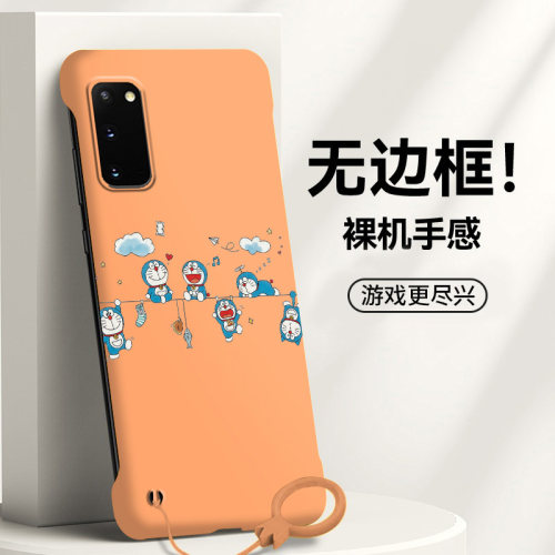 送挂环哆啦A梦适用opporealme真我gt7pro手机壳neo7Turbo无边框13pro散热12新款gt5pro半包11pro+薄14pro+硬