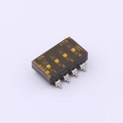 219-4LPSTRF 拨码开关 拨码开关 SMD-8P,6.7x11.6mm