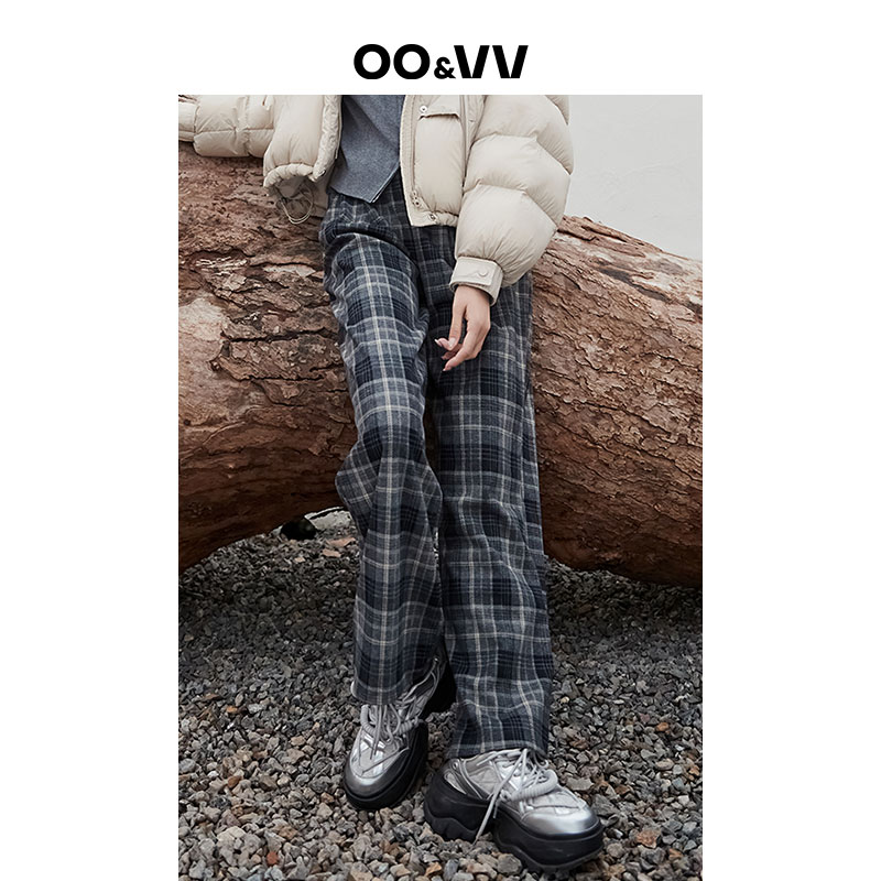 复古明暗格  宽松阔腿舒适