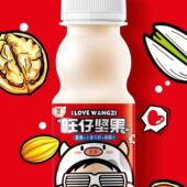 新品 一整箱批发 坚果乳蛋白饮品200ml小瓶儿童坚果饮品礼盒装