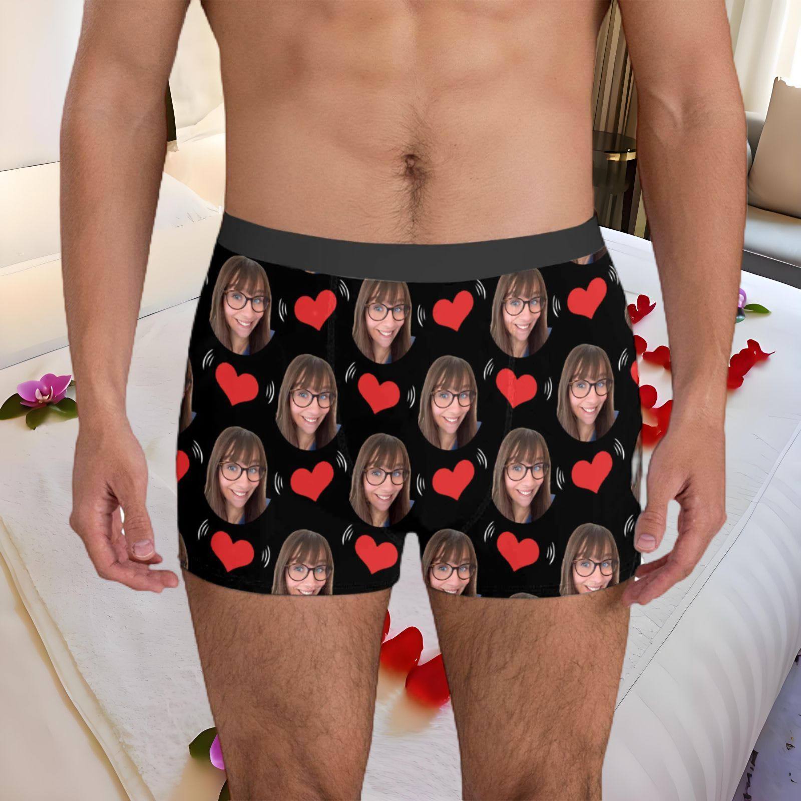 跨境亚马逊外贸3D数码印花男士内裤定制男士四角裤平角裤定制代发,女士内衣/男士内衣/家居服,男平角内裤,淘宝优惠券,粉丝福利购,淘宝优惠卷