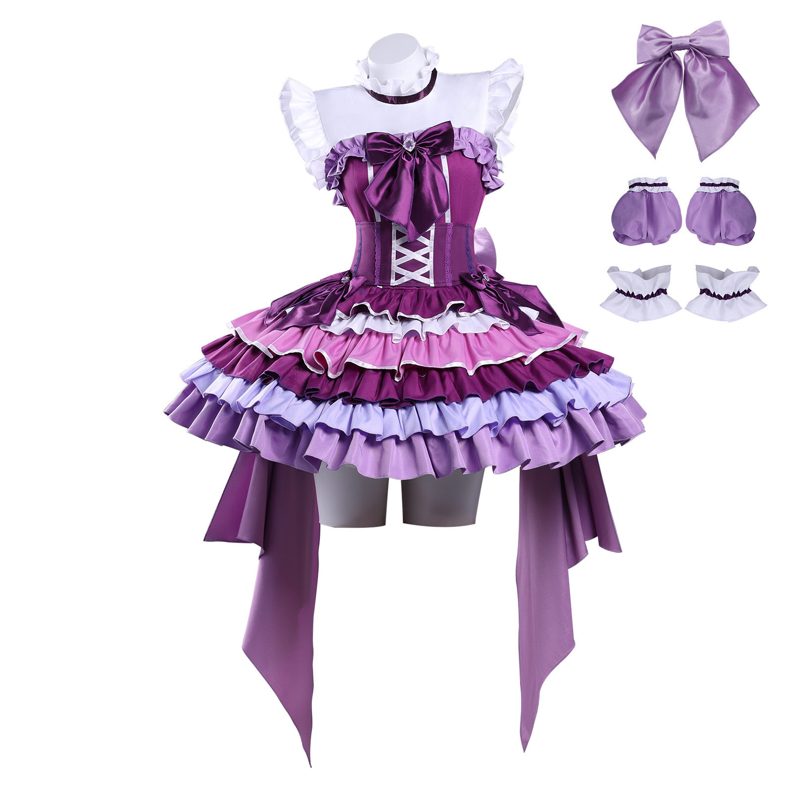 晓美焰cos魔法少女小圆Magia打歌服cosplay二次元C服女动漫cos服