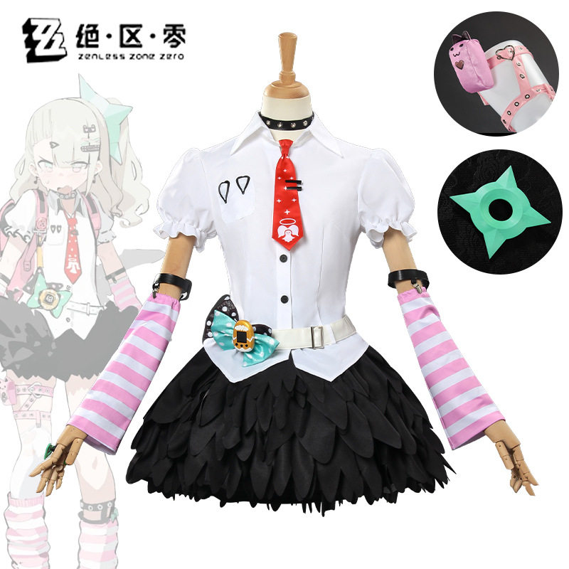 千夏蕾咪cos服小偶像全套游戏绝区零妄想天使cosplay游戏动漫服装图片