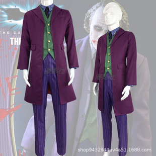 发货 万圣节蝙蝠侠Batman黑暗骑士希斯莱杰Joker小丑 印花