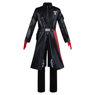 现货三角洲行动典狱长cos服格赫罗斯衣服皮大衣cosplay服装跨境