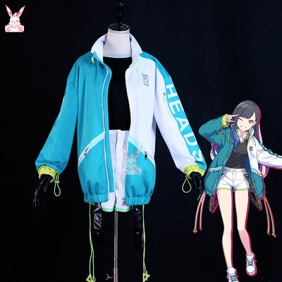 工厂　世界计划彩色舞台cos服白石杏cosplay服装