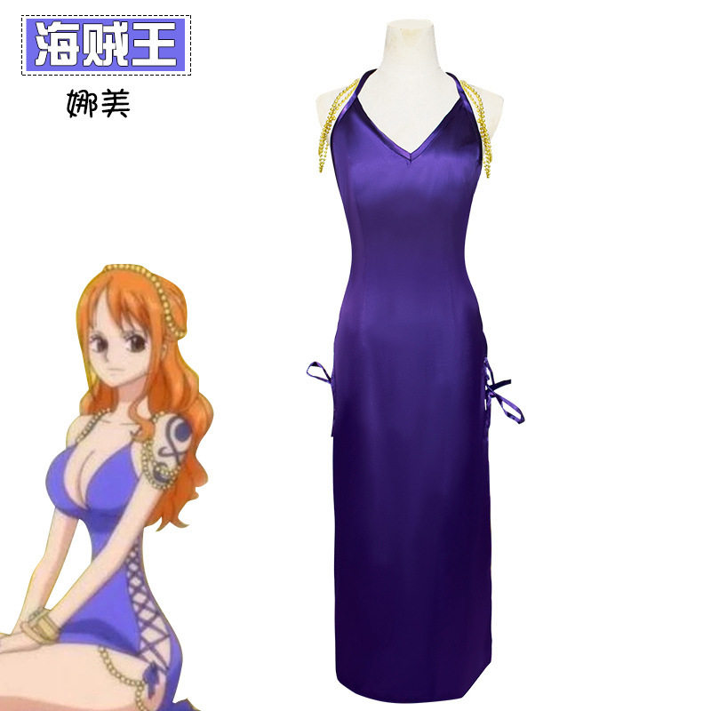 海贼王娜美cos服草帽团航海士娜美万圣节二次元服cosplay动漫服