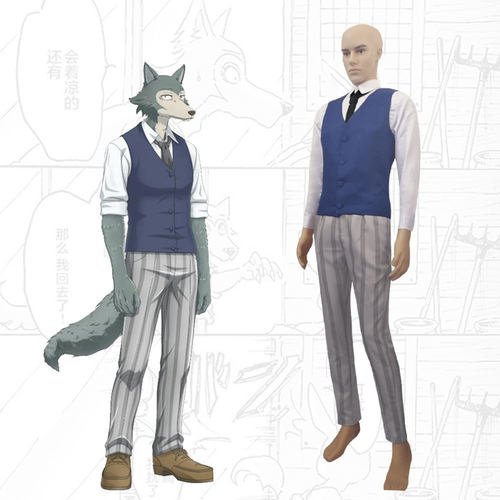 服cosplay雷格西制服鑫博缘cos动漫Beastars动物狂想曲COS