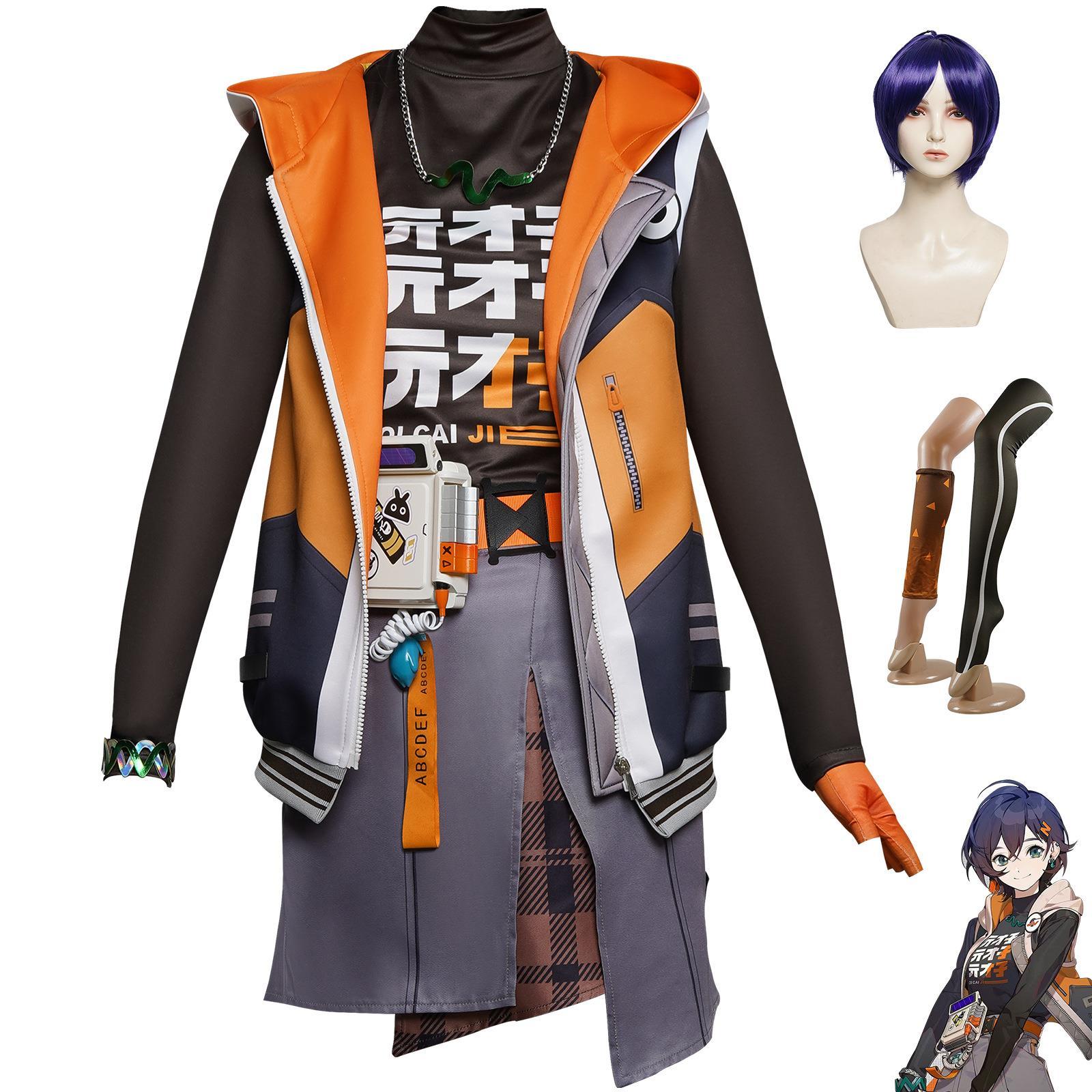 绝区零cos服动漫游戏服装绳匠铃哲cosplay游戏角色扮演服女装现货图片