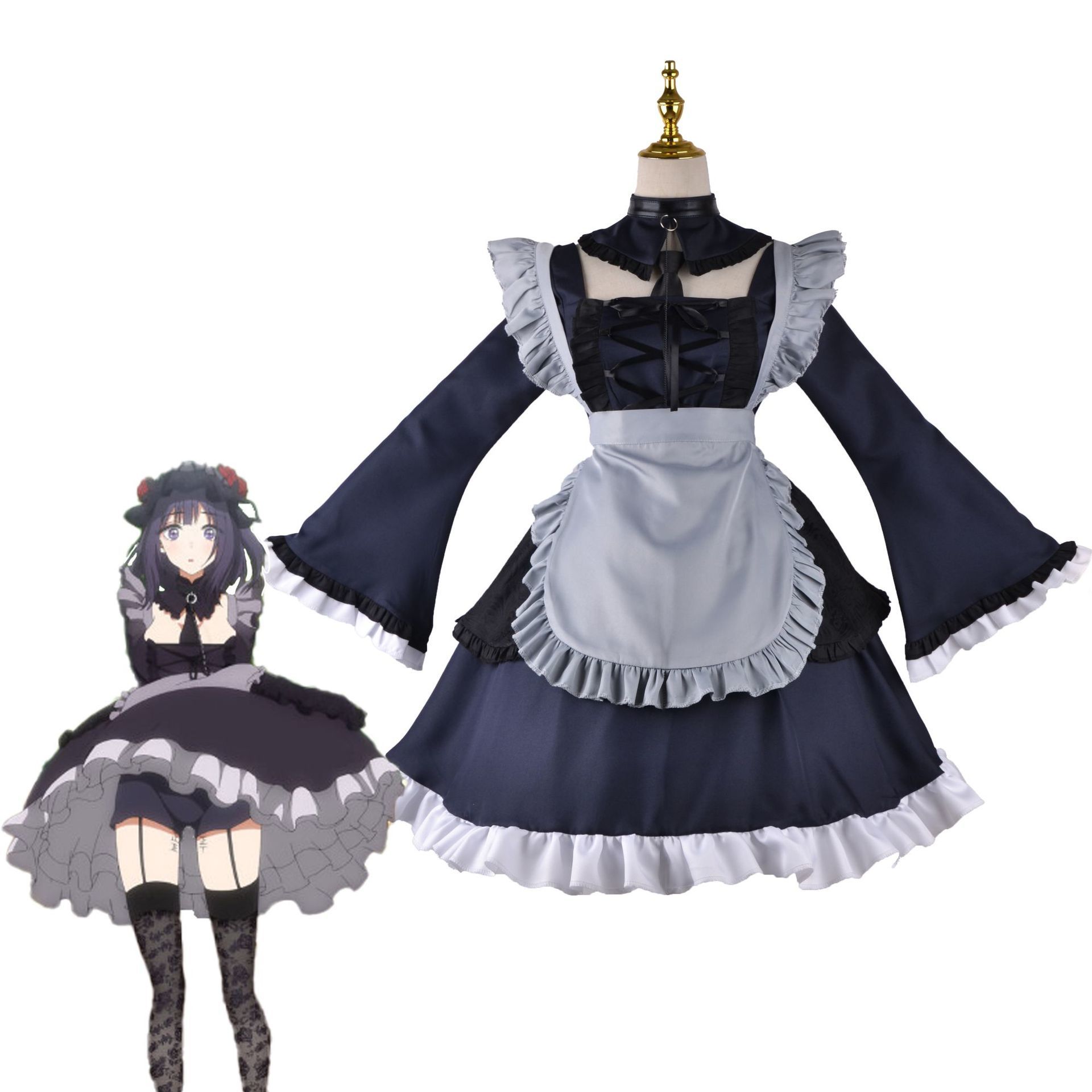服泳衣魅魔乾纱寿叶黑江雫cosplay服更衣人偶cos服喜多川海梦COS