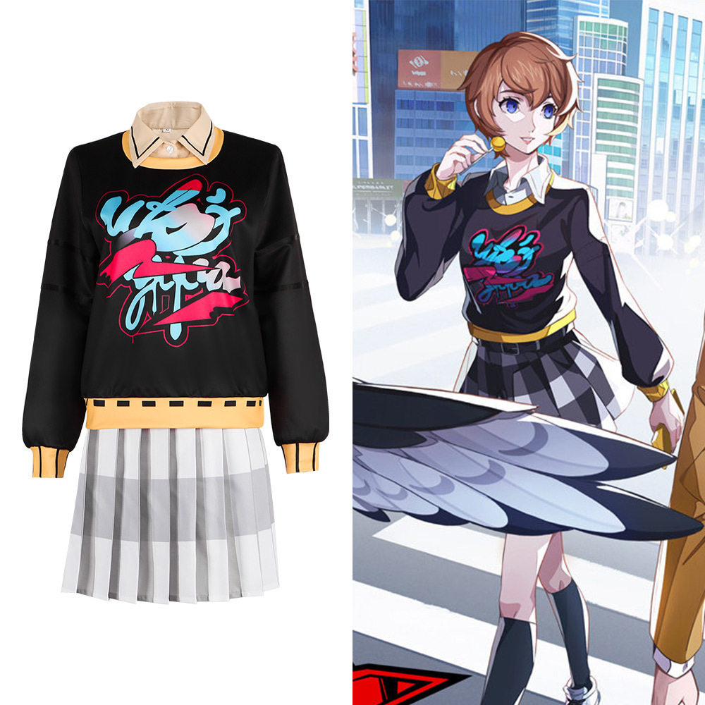 女神异闻录cos服夜幕魅影新井素羽同款cosplay服装女全套表演服