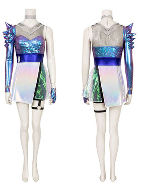 阿狸cosplay游戏表演服SO10打歌服KDA女团英雄联盟cos服L