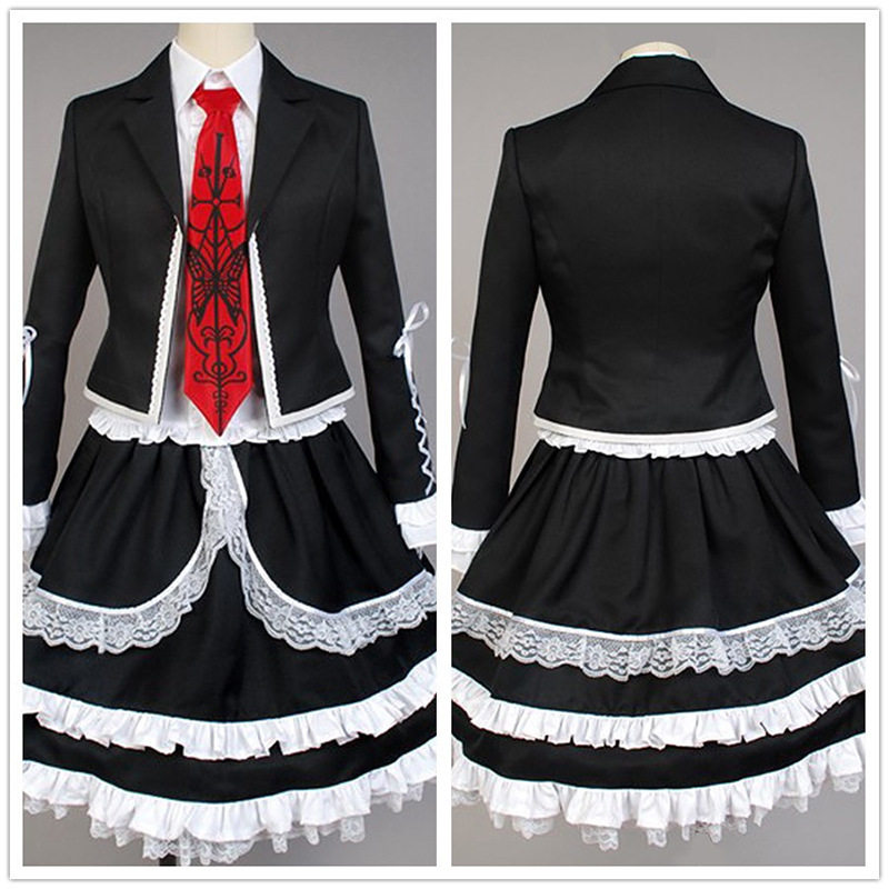 缇雅·罗登贝克现货洛丽塔服弹丸论破cosplay服广多惠子塞蕾丝
