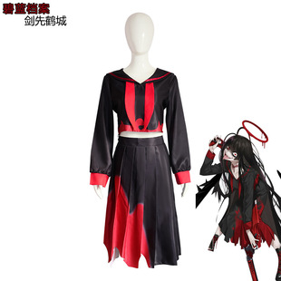 蔚蓝档案碧蓝档案coscos服游戏cosplay全套剑先鹤城服装