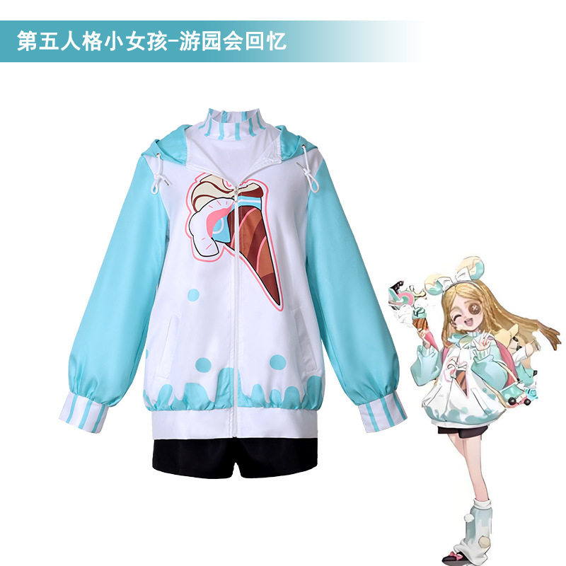 第五人格小女孩cos服小女孩心跳游园会回忆清新甜美cosplay扮演服图片