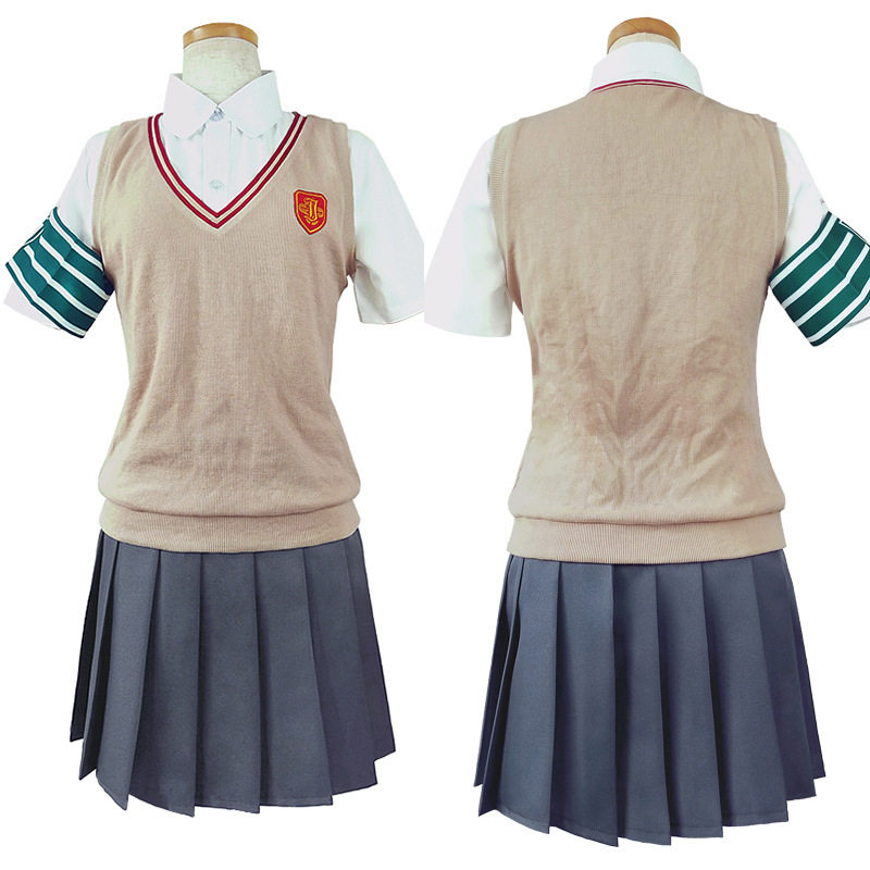 某科学的超电磁炮cos服御坂美琴炮姐白井黑子常盘台cosplay校服