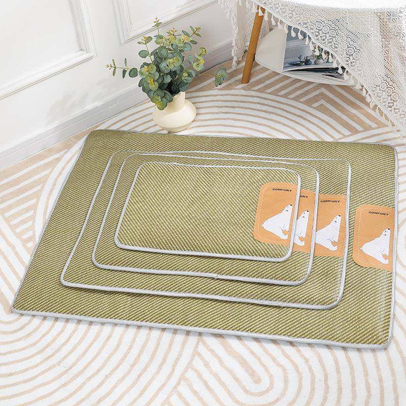 新款宠物春夏季凉席狗狗四季清凉西垫子小型犬大狗金毛狗窝猫咪用,宠物/宠物食品及用品,猫狗垫子,淘宝优惠券,粉丝福利购,淘宝优惠卷