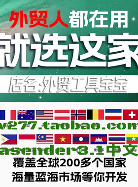 外贸获客代替hunter三件套email Extractor verifier bulk mailer