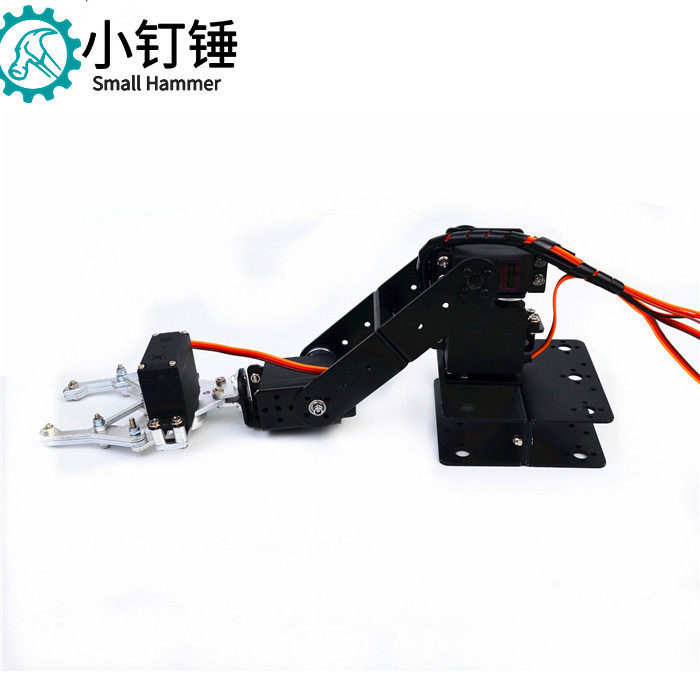 铝合金for Arduino 4自由度机械臂 机械手 舵机支架机械爪子怎么样,好用不?