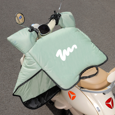 电动车挡风被双面防水四季款男女同款2025新款冬防寒夹棉加厚通用