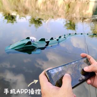 新款遥控机械巨蟒可摄像可下水遥控鲨鱼快艇儿童益智机械蛇玩具