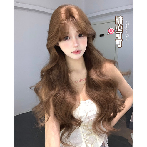 束朵假发女新款长卷发