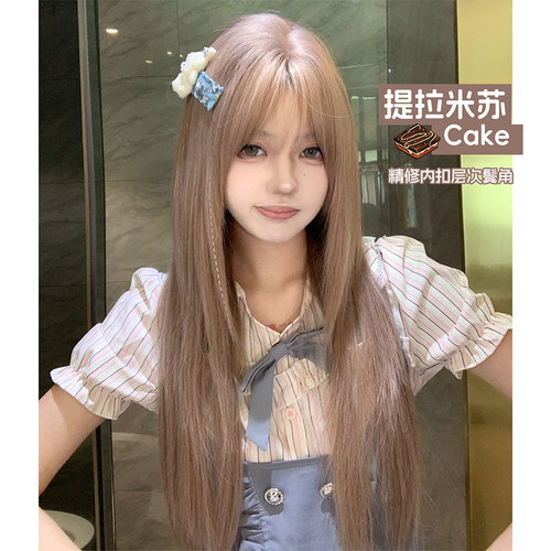 束朵假发高温丝甜美可爱