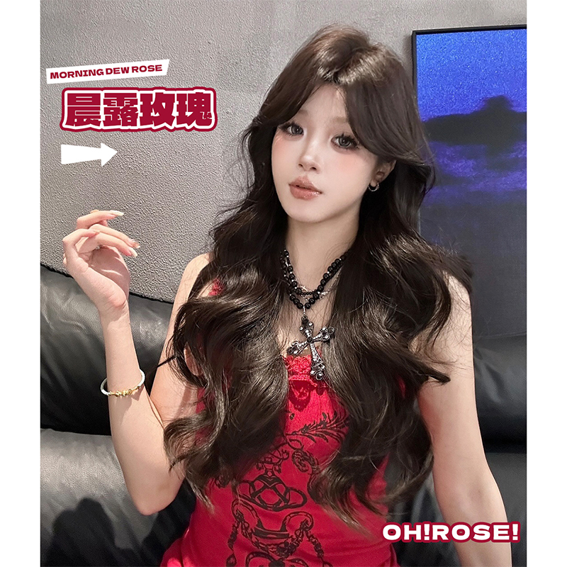 束朵假发高温丝气质时尚