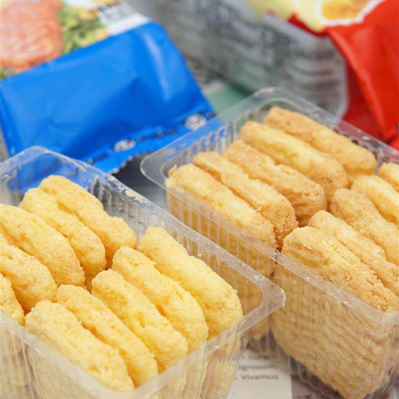 正宗盼盼好吃膨化零食麦香鸡味块烧烤牛排味块独立小包装称重网红