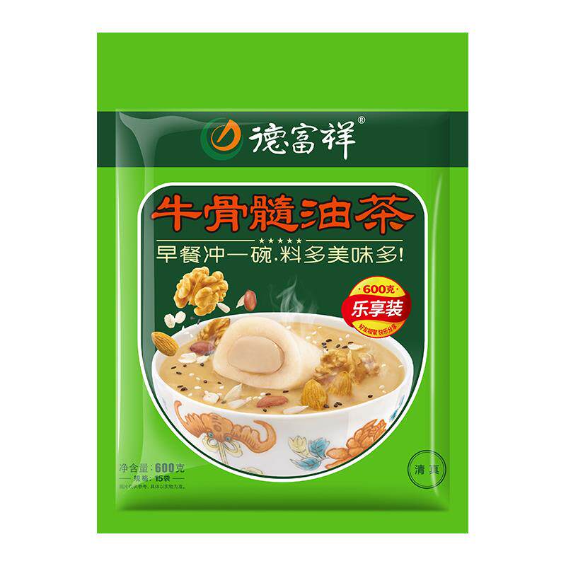 正宗油茶面 面陜西西安早餐代餐粉油炒面 面牛骨髓油茶600g