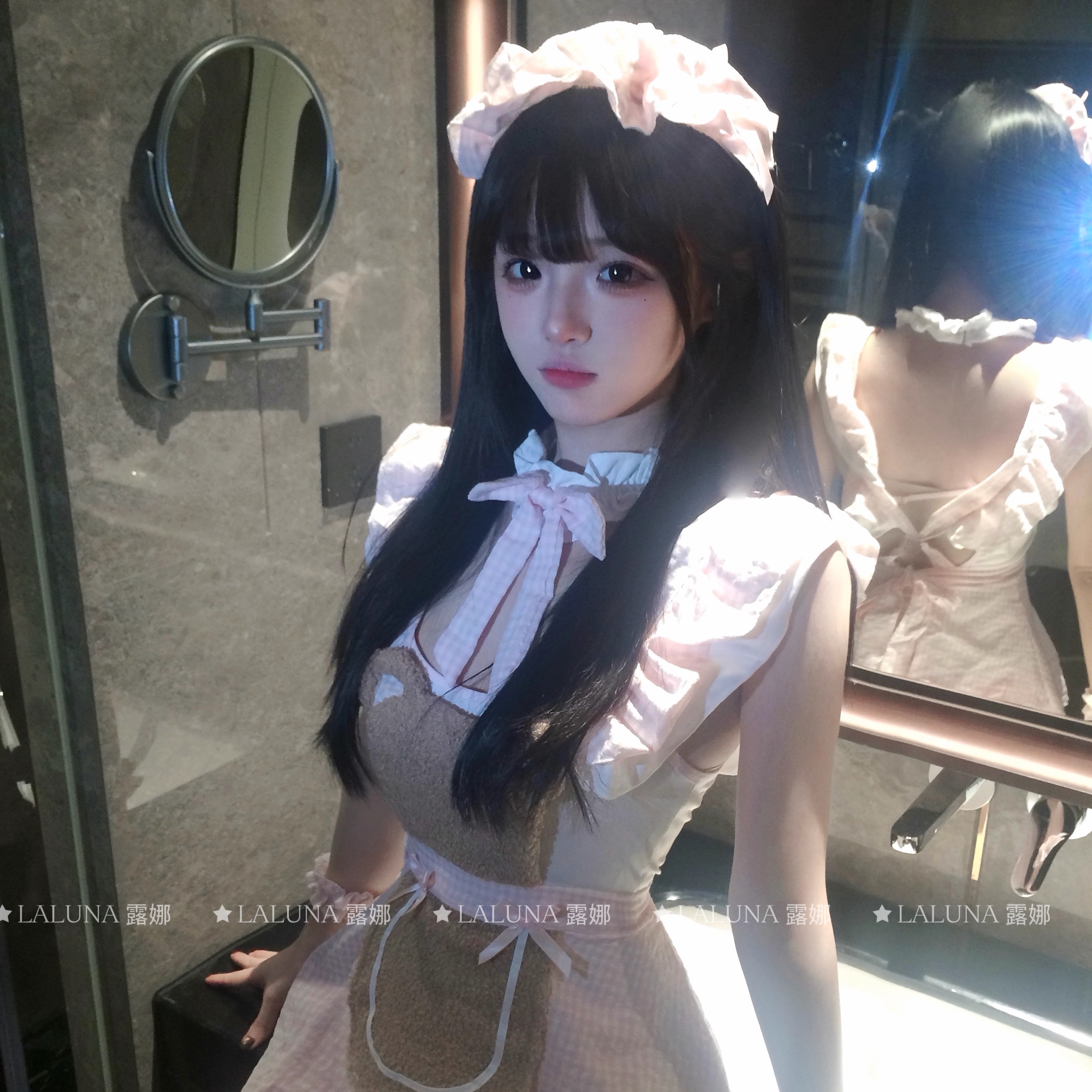 Laluna露娜「草莓小熊」厨娘套装