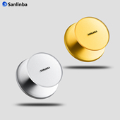 时尚 Sanlinba金银磁吸手机支架适用苹果iPhone手机壳Magsafe通用安卓伸缩支架高级感金属感新款 原创设计个性